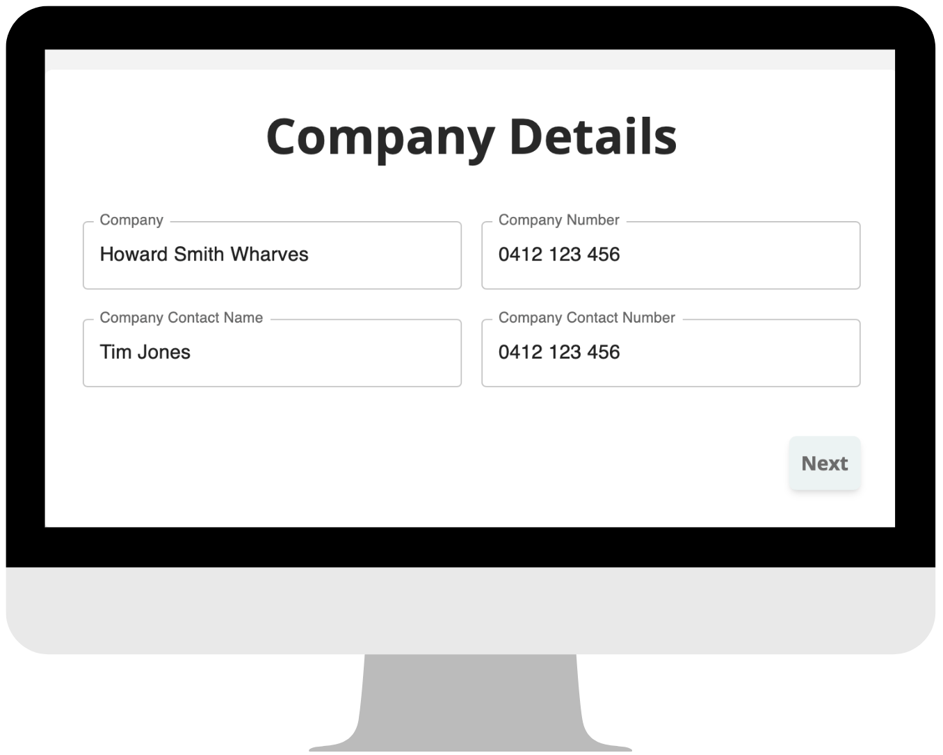 Stitch system interface screenshot